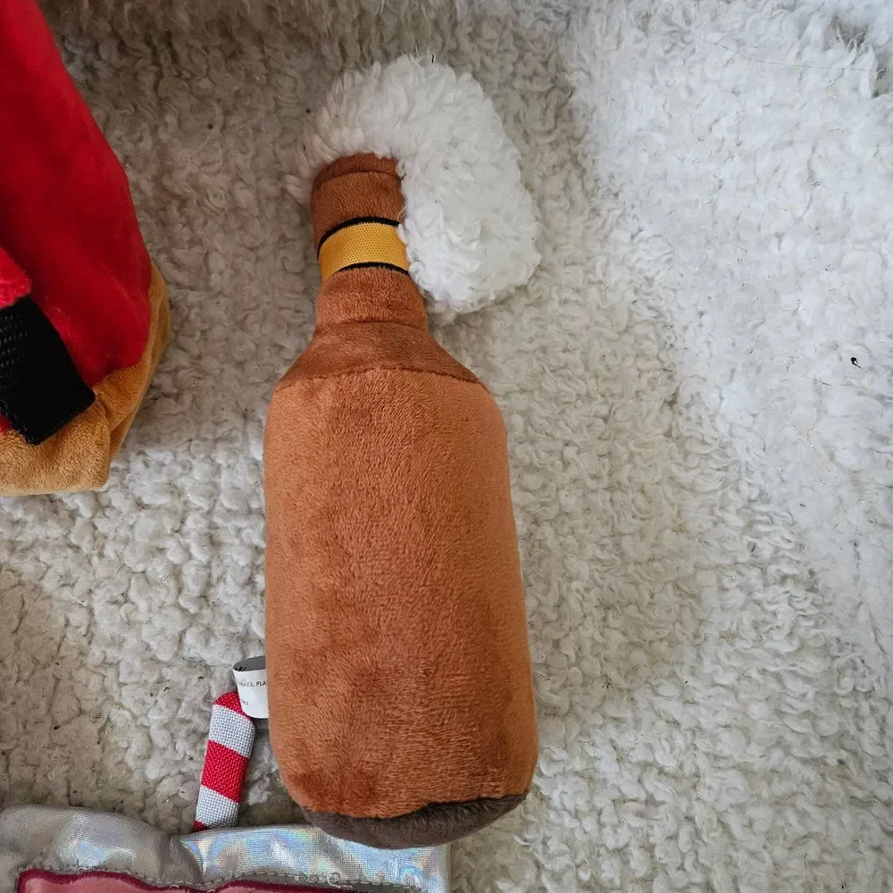 Bark‎ Box Lot of 6 Plush Dog Toys